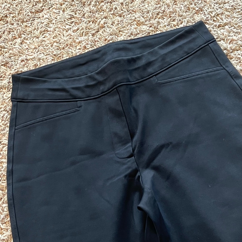 Chicos Brigette So Slimming Black Ankle Pants Womens Size 1R US 8 Medium Regular